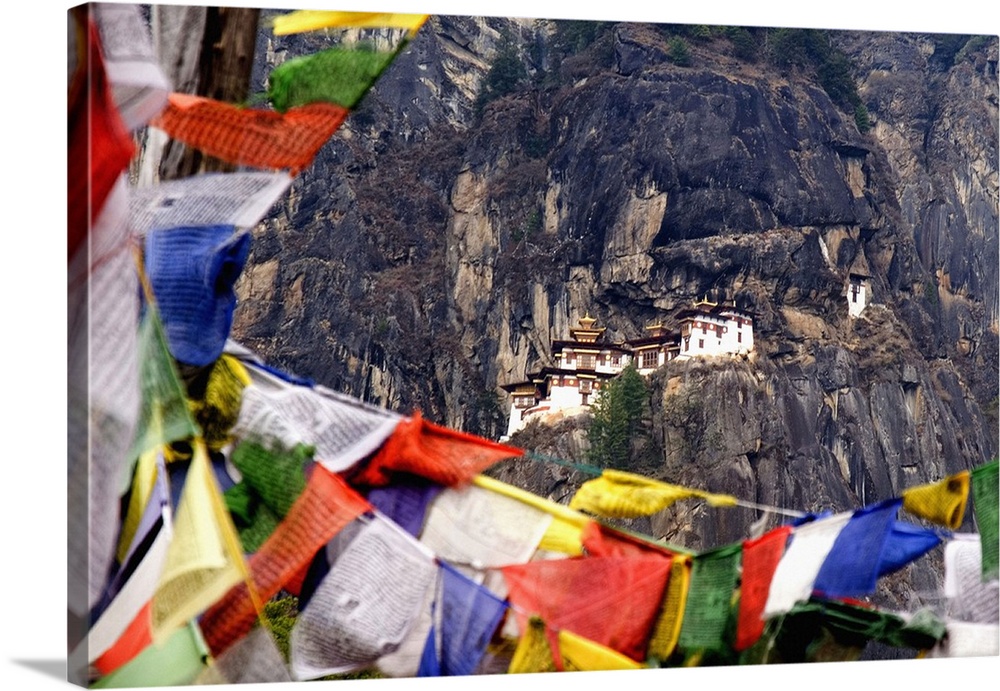 Kingdom of Bhutan, Bhutan, Paro, Paro, The Taktshang Goemba (Tiger's Nest Monastery)