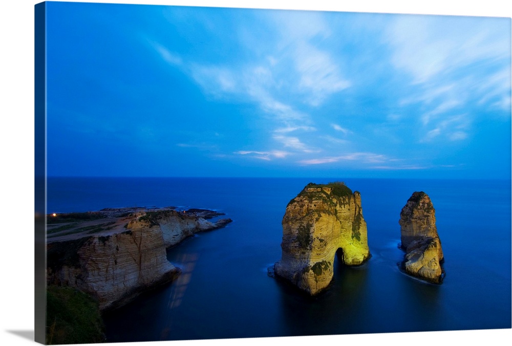 Lebanon, Bayrut, Beirut, Middle East, Mediterranean sea, Pigeon's caves