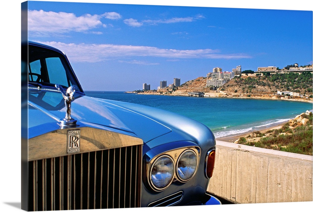 Lebanon, Beirut, Rolls Royce at Jounie