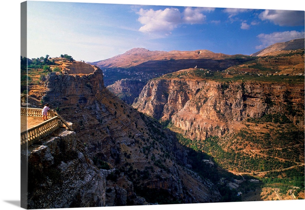 Lebanon, Canyon near Bcharre