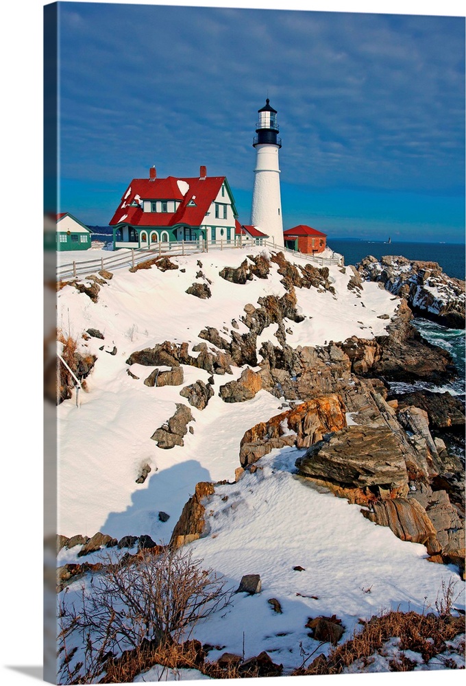 Maine, Portland, Cape Elizabeth, Portland Head Light