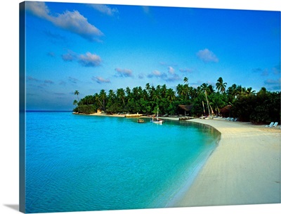 Maldives, Male Atoll, Makunudhoo, Tropics, Indian ocean, The beach