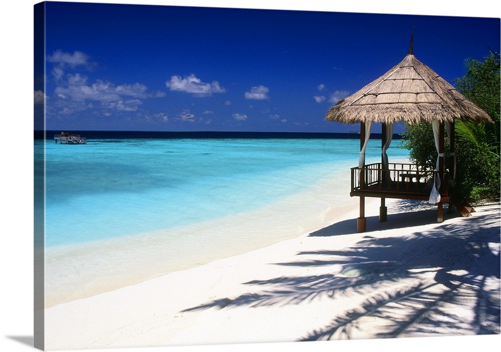 Maldives, Male Atoll, Tropics, Indian ocean, Vabbinfaru, Banyan Tree Resort