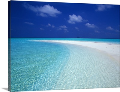 Maldives, South Male Atoll, sand banks