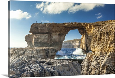 Malta, Gozo, Dwejra, Mediterranean sea, Azure Window