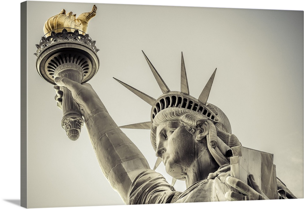USA, New York City, Manhattan, Lower Manhattan, Liberty Island, Statue of Liberty
