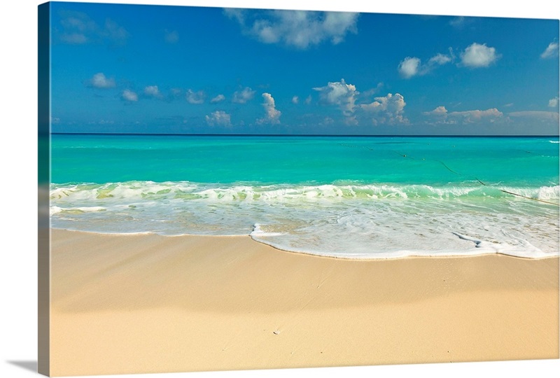 Mexico, Cancun, Ballenas beach Wall Art, Canvas Prints, Framed Prints