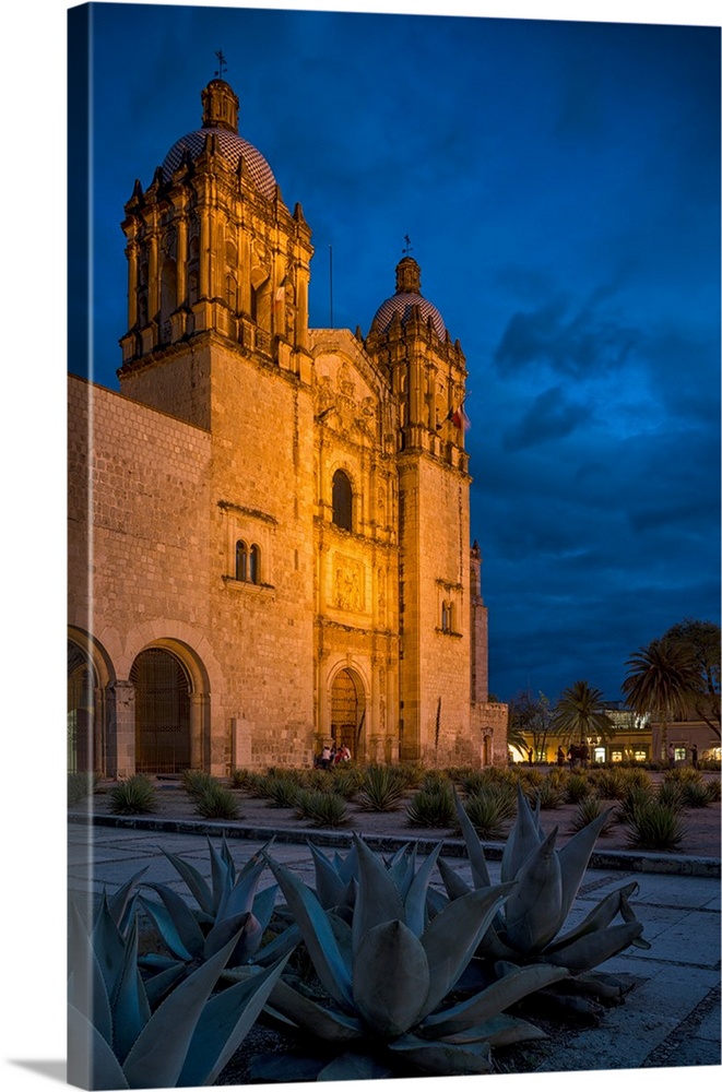 Mexico, Oaxaca, Oaxaca, Exterior of Iglesia de Santo Domingo at night Wall  Art, Canvas Prints, Framed Prints, Wall Peels | Great Big Canvas