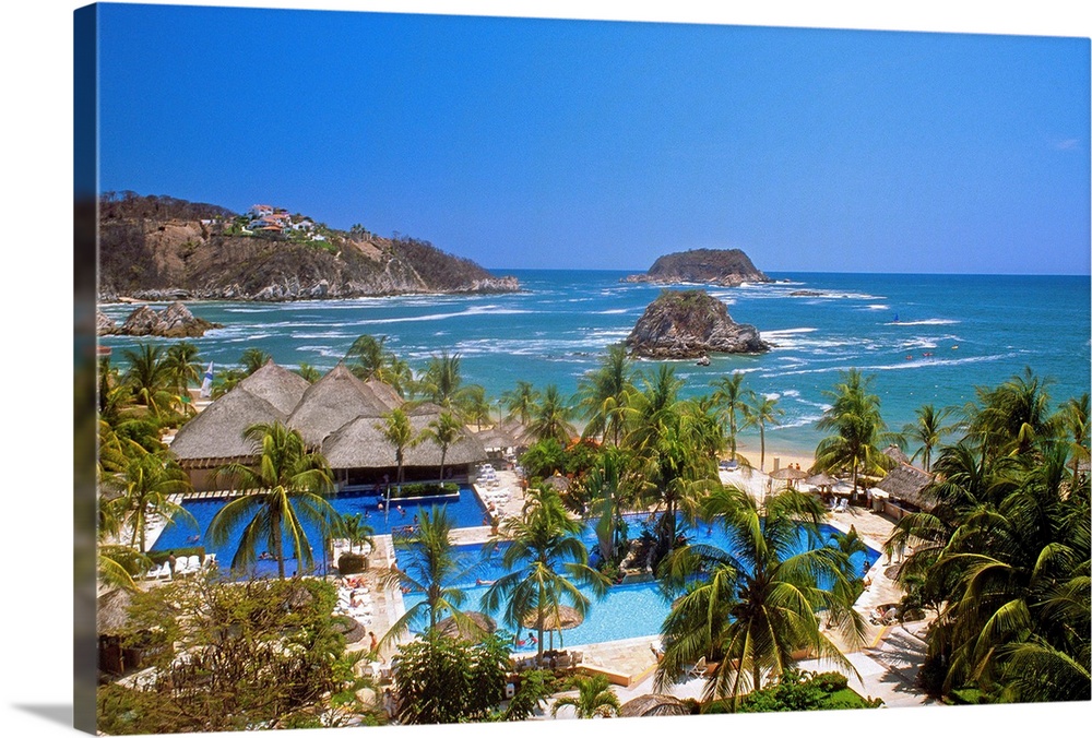 Mexico, Oaxaca, Pacific ocean, Huatulco, Tangolunda Beach, Sheraton Hotel