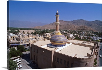 Middle East, Oman, Nazwa, An Ibadi mosque