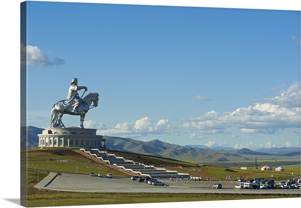 Mongolia, Central Mongolia, Gengis Khan monument