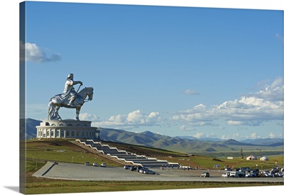 Mongolia, Central Mongolia, Genghis Khan monument