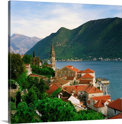Montenegro, Kotor Bay, Mediterranean sea, Adriatic Coast, Perast