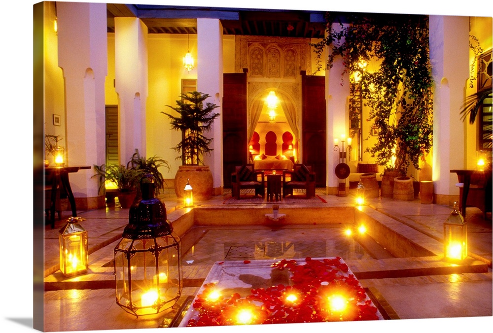 Morocco, Al-Magreb, a magnificent 17th century residence now hotel