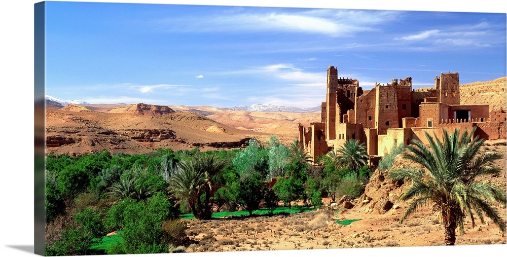 Morocco, Tamdaght, High Atlas, Kasbah of Tamdaght