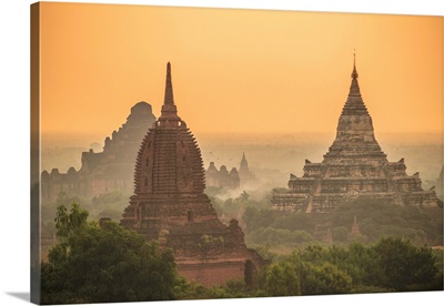 Myanmar, Mandalay, Bagan, Ancient City Located In The Mandalay Region Of Burma