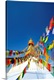 image thumbnail of Nepal, Central, Kathmandu, Bodhnath Stupa, Prayer flags at Bodnath Stupa