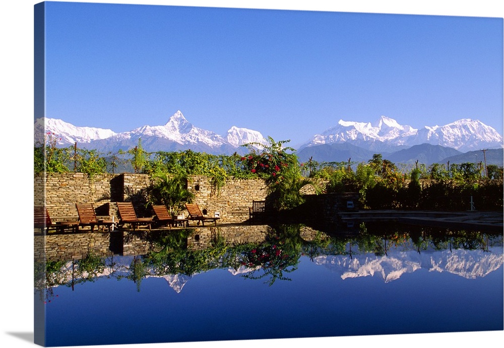 Nepal, Western, Pokhara, Shangri La hotel