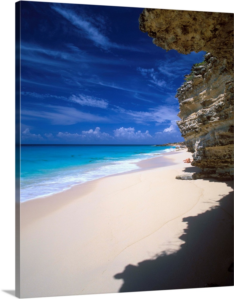 Netherland Antilles, Caribbean, Saint Martin, Cupecoy Beach