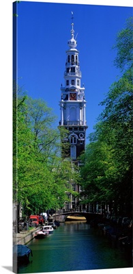 Netherlands, Amsterdam, The Zuiderkerk bell-tower