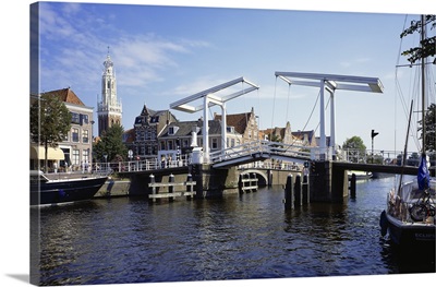 Netherlands, North Holland, Haarlem, View of the town