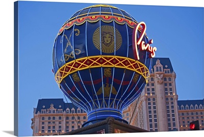 Nevada, Las Vegas, Paris Hotel and Casino, Paris neon sign