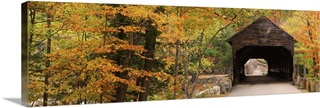 Covered Bridge Wall Art & Canvas Prints | Covered Bridge Panoramic ...