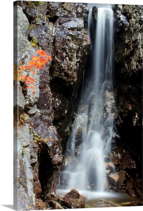 New Hampshire, Crawford Notch, Crawford Notch, The Silver Cascade ...