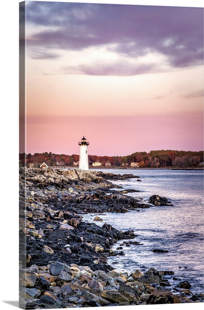 New Hampshire, New Castle, Portsmouth Harbor Lighthouse.
