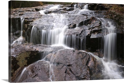 New Hampshire, New England, White Mountains, The Basin, A waterfall
