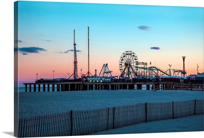 New Jersey, Atlantic City, Amusement Pier on Boardwalk