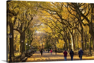 New York City, Manhattan, Central Park, Autumn season