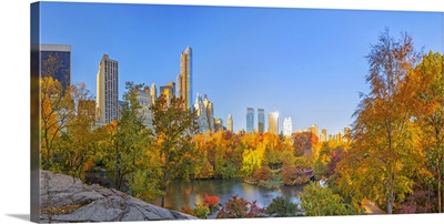 New York City, Manhattan, Central Park, The Pond