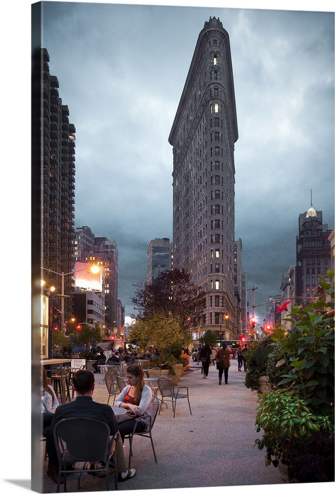 USA, New York City, Manhattan, Flatiron District, Flatiron Building.