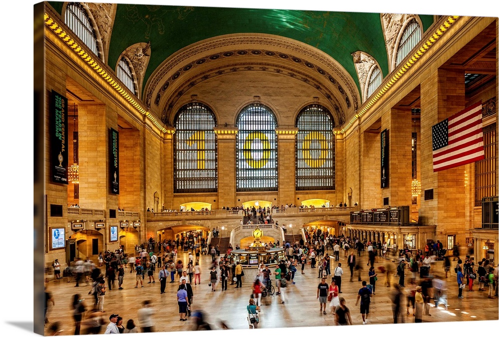 New York, New York City, Manhattan, Grand Central Station, Interior.