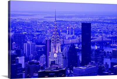 New York City, Manhattan, Midtown from above