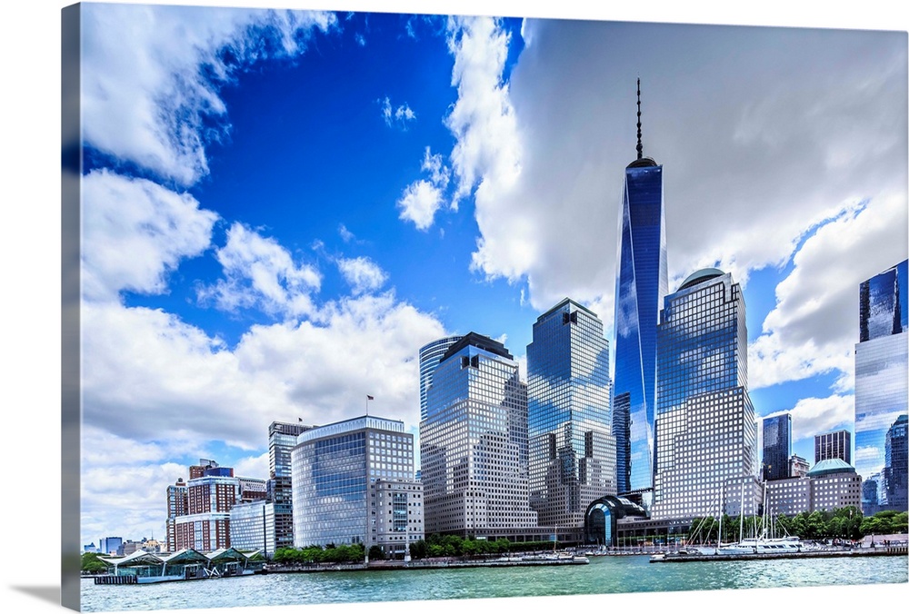 New York, New York City, Manhattan, World Trade Center site.
