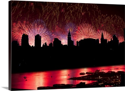 New York, New York City, July 4th, Fireworks