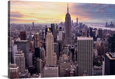 New York, New York City, Manhattan, Midtown Manhattan Overview
