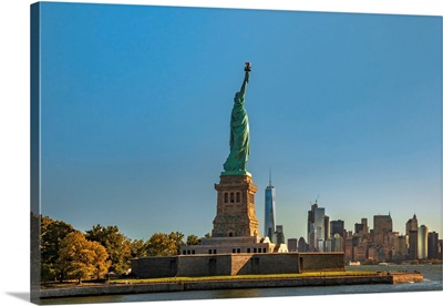 New York, New York City, Manhattan, Statue Of Liberty