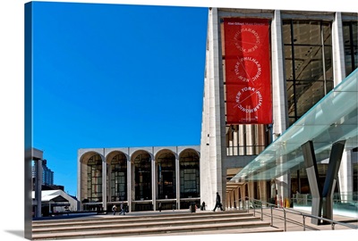 New York, NYC, Lincoln Center, Avery Fisher Hall and Metropolitan Opera House