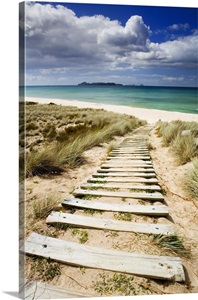 New Zealand, North Island, Coromandel Peninsula, Opoutere beach image thumbnail