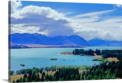 New Zealand, South Island, Canterbury, Lake Tekapo