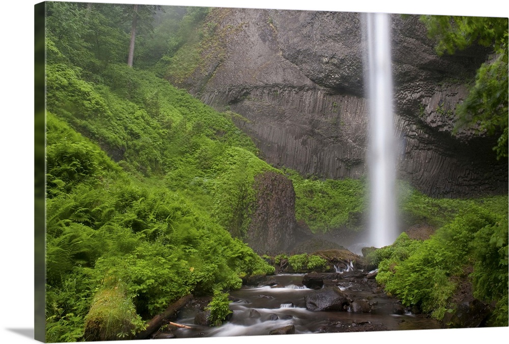 Oregon, Pacific Northwest, Latourell Falls, Columbia River Gorge National Scenic Area