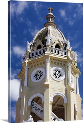 Panama, Panama City, Casco Viejo (old city), San Francisco bell tower