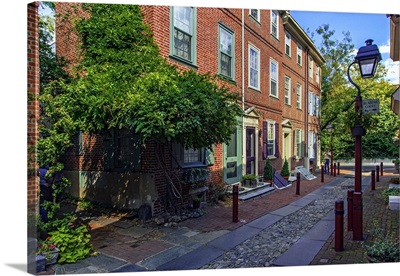 Pennsylvania, Philadelphia, Elfreth's Alley, Historical Street
