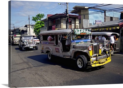 Philippines, Luzon, Manila, Jeepneys