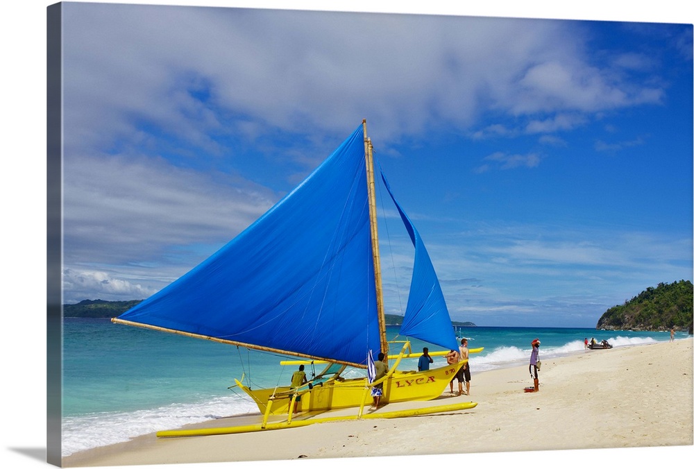 Philippines, Visayan islands, Pacific ocean, Boracay island, White Beach
