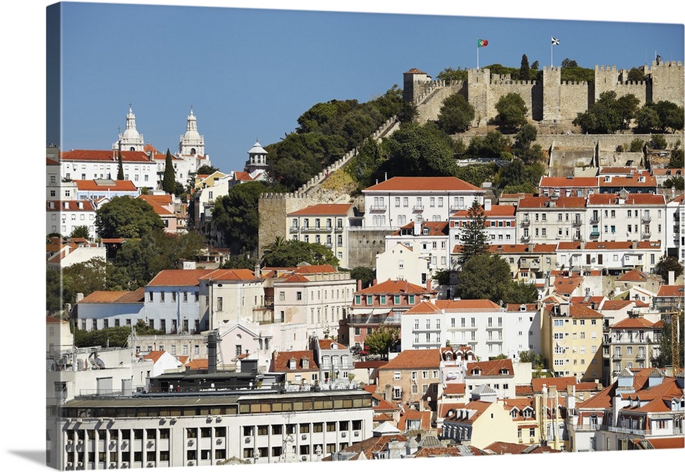 Portugal, Distrito de Lisboa, Lisbon, Castelo de Sao Jorge