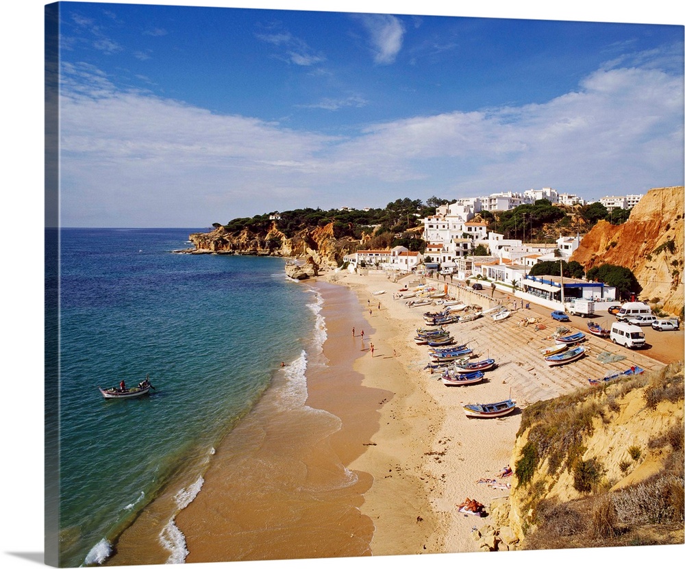 Portugal, Faro, Albufeira, Atlantic ocean, Algarve, Olhos de Agua beach